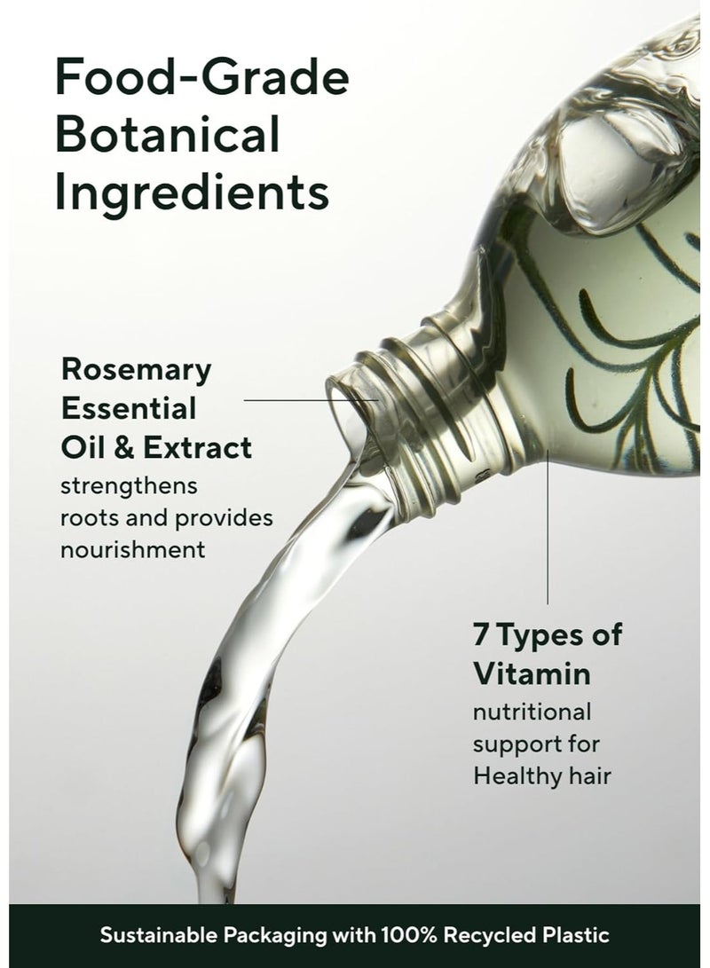 AROMATICA Rosemary Root Enhancer | Rosemary water spray for hair growth - with rosemary oil & caffeine & biotin |care for hair thinning & hair loss |100ml - Image 4